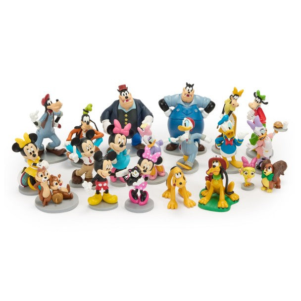 Set de figuras de Mickey Mouse y sus amigos