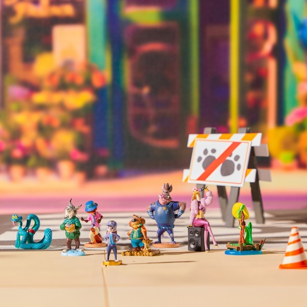 Set de figuras de Zootopia 2