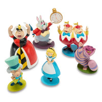 Set de figuras de Alicia en el País de las Maravillas