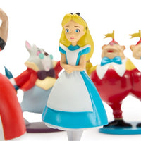 Set de figuras de Alicia en el País de las Maravillas