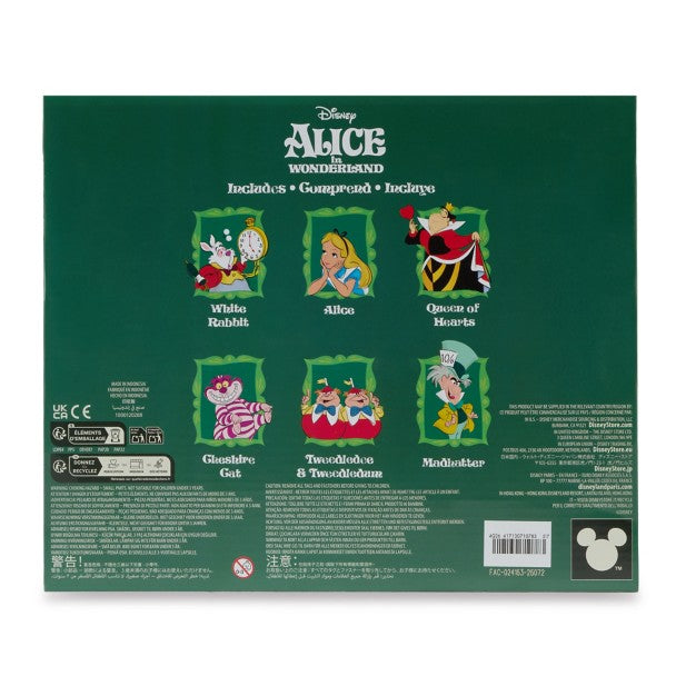 Set de figuras de Alicia en el País de las Maravillas