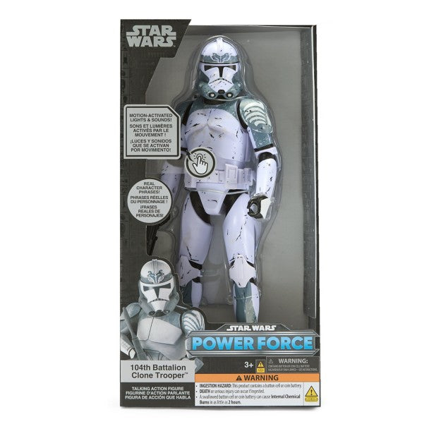 Figura parlante Clone Trooper del Batallón 104 – Star Wars
