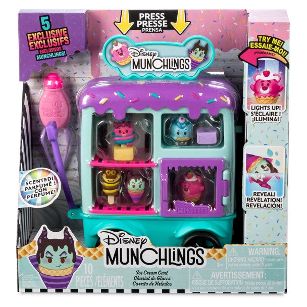 Set de juego Carrito de Helados Disney Munchlings