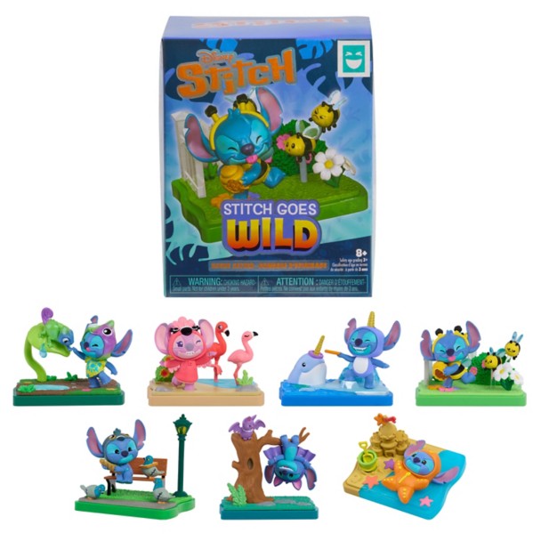 Figura sorpresa de vinilo Stitch Goes Wild – Lilo & Stitch