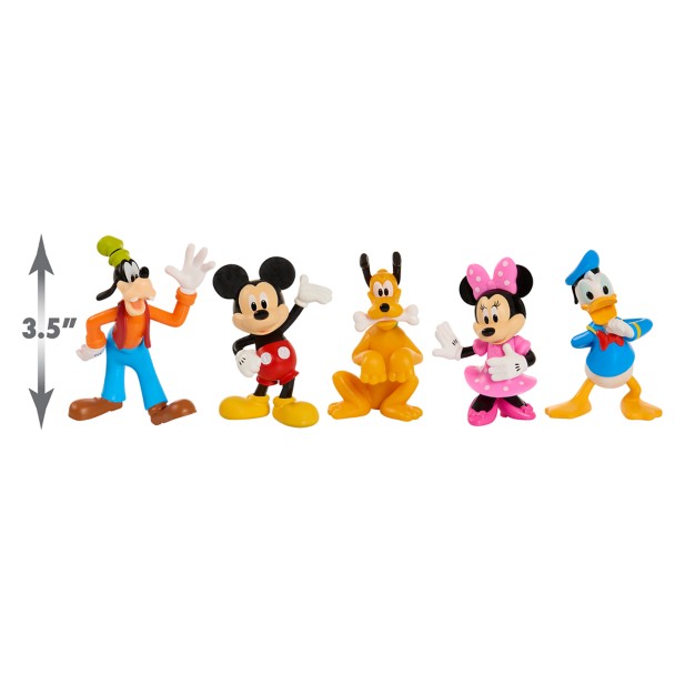 Set de figuras coleccionables de Mickey Mouse y sus amigos