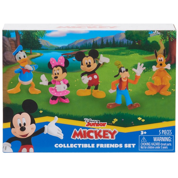 Set de figuras coleccionables de Mickey Mouse y sus amigos