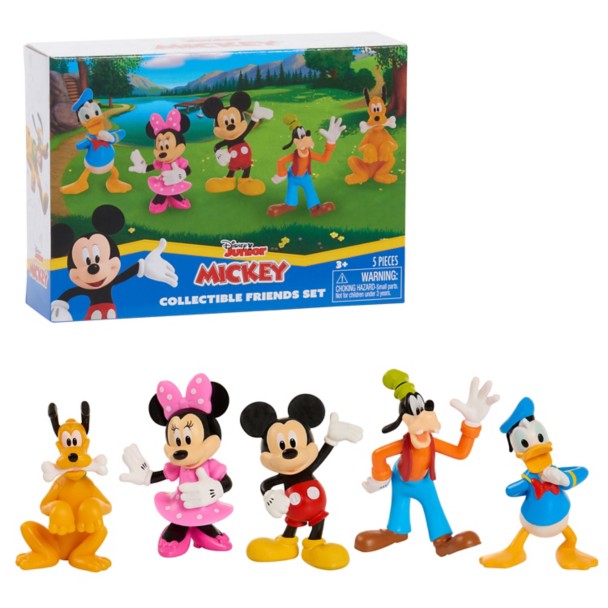 Set de figuras coleccionables de Mickey Mouse y sus amigos
