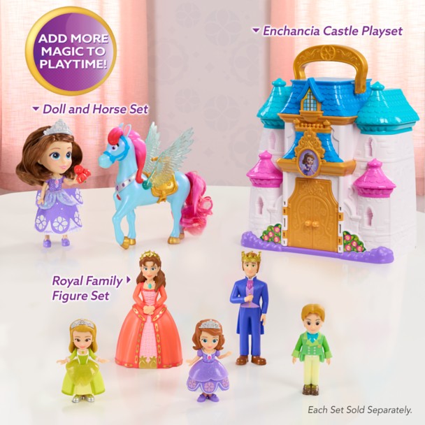 Set de figuras de Sofia the First: Royal Magic