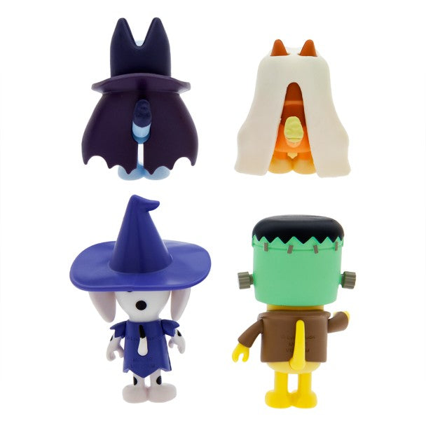 Set de figuras de Halloween de Bluey