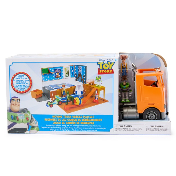 Set de juego de camión de mudanza de Toy Story