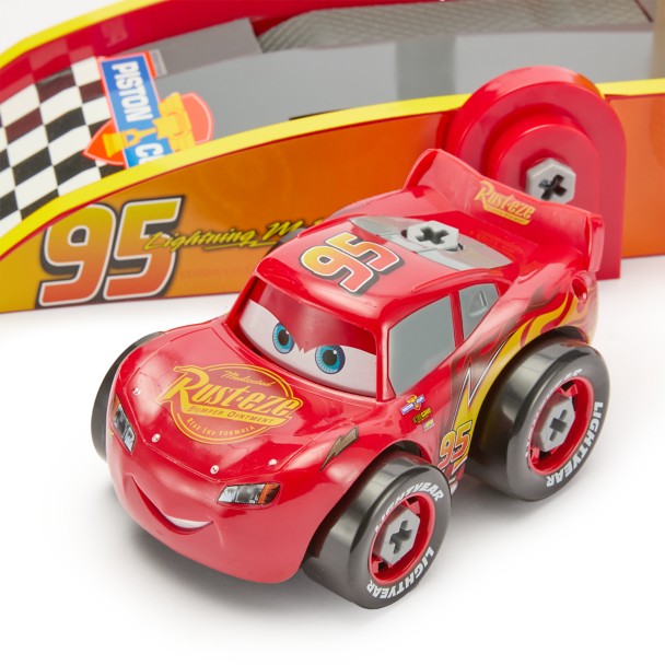 Set de juego Taller Mecánico y Lanzador de Lightning McQueen