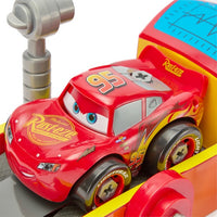 Set de juego Taller Mecánico y Lanzador de Lightning McQueen