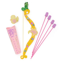 Set de arco y flechas con luz de Rapunzel