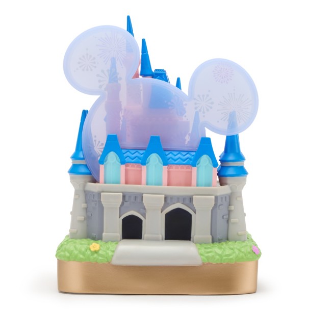 Alcancía del Castillo de Cenicienta con Mickey y Minnie