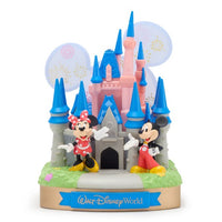 Alcancía del Castillo de Cenicienta con Mickey y Minnie