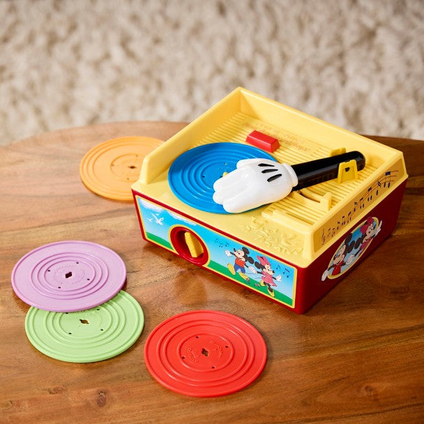 Caja musical tocadiscos de Mickey Mouse