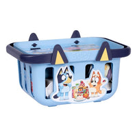 Set de juego de canasta de compras Bluey
