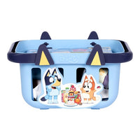 Set de juego de canasta de compras Bluey
