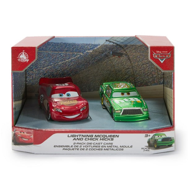 Set de 2 autos metálicos de Cars