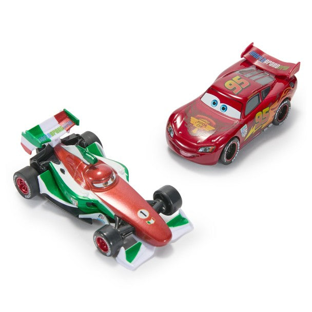 Set de 2 autos Lightning McQueen y Francesco Bernoulli