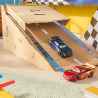 Pack doble de autos metálicos Lightning McQueen y Jackson Storm