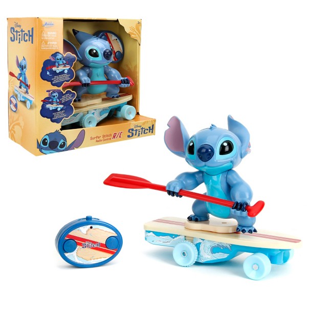 Tabla de surf a control remoto de Stitch
