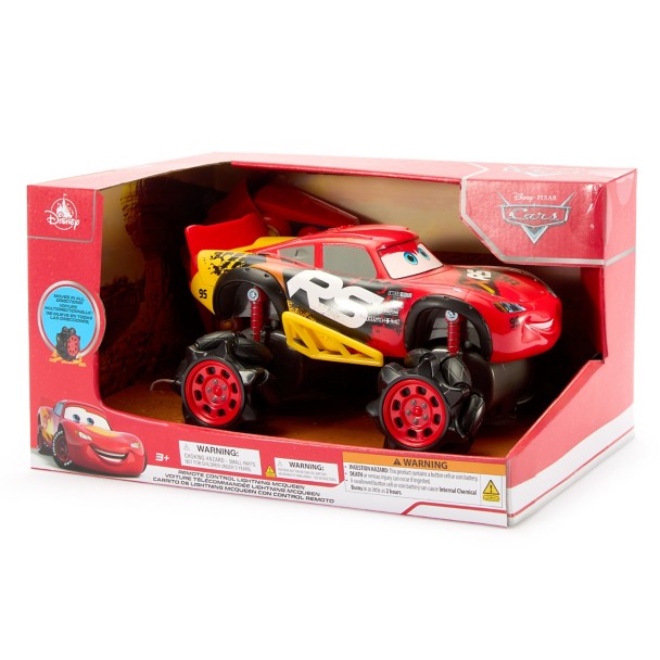 Auto a Control Remoto con Luces de Lightning McQueen