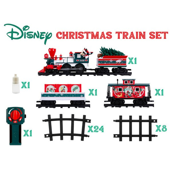 Set de tren navideño 2026 de Mickey Mouse y sus amigos