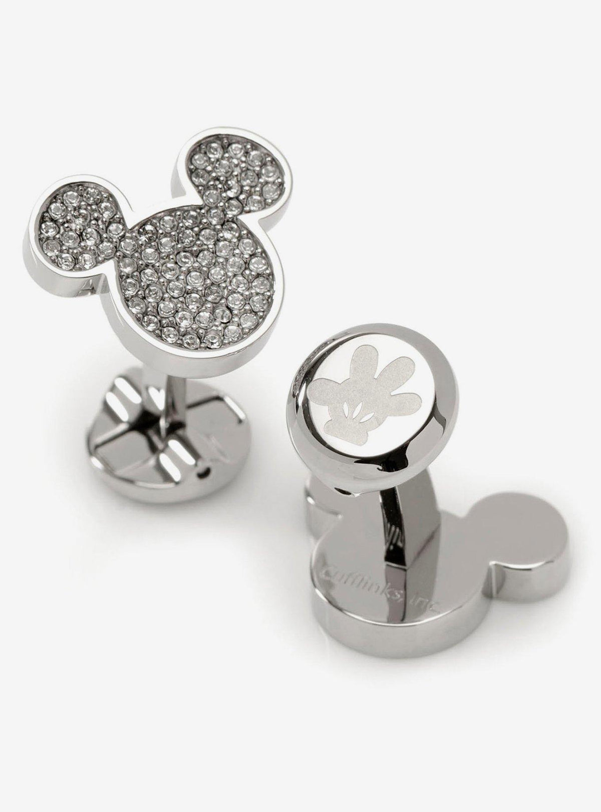 Colleras Mickey Mouse con cristales blancos