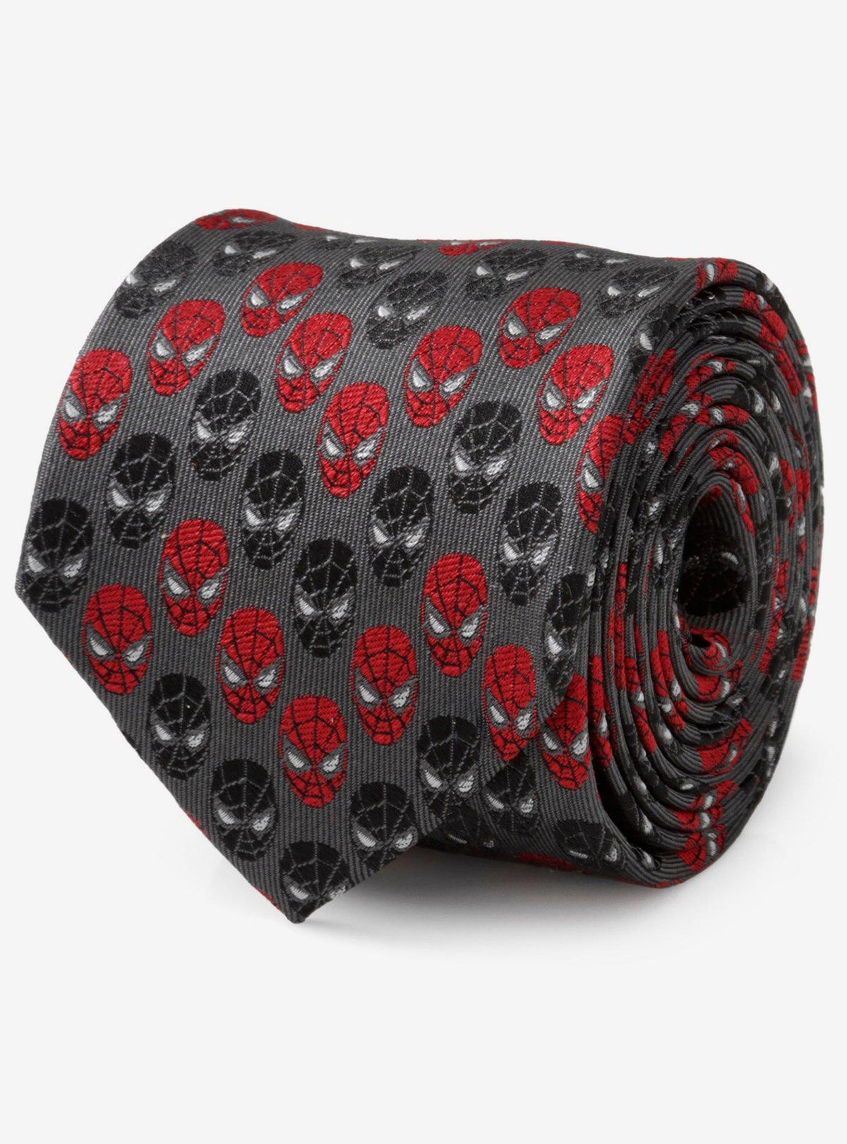 Corbata Chevron Roja y Negra de Spider-Man