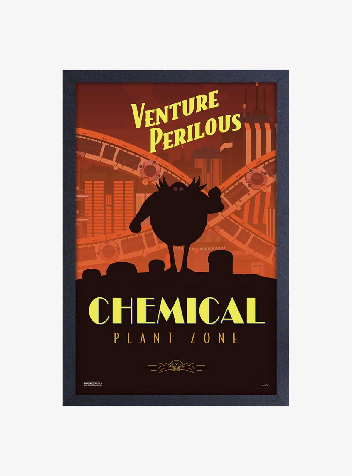 Cuadro enmarcado Chemical de Sonic the Hedgehog