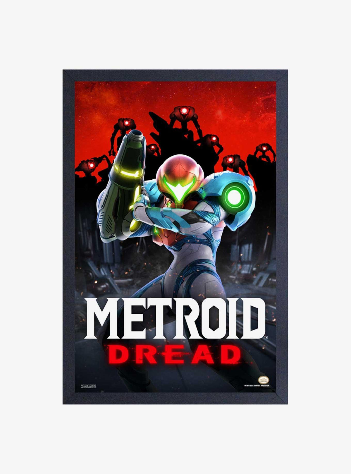 Cuadro enmarcado de Metroid Dread
