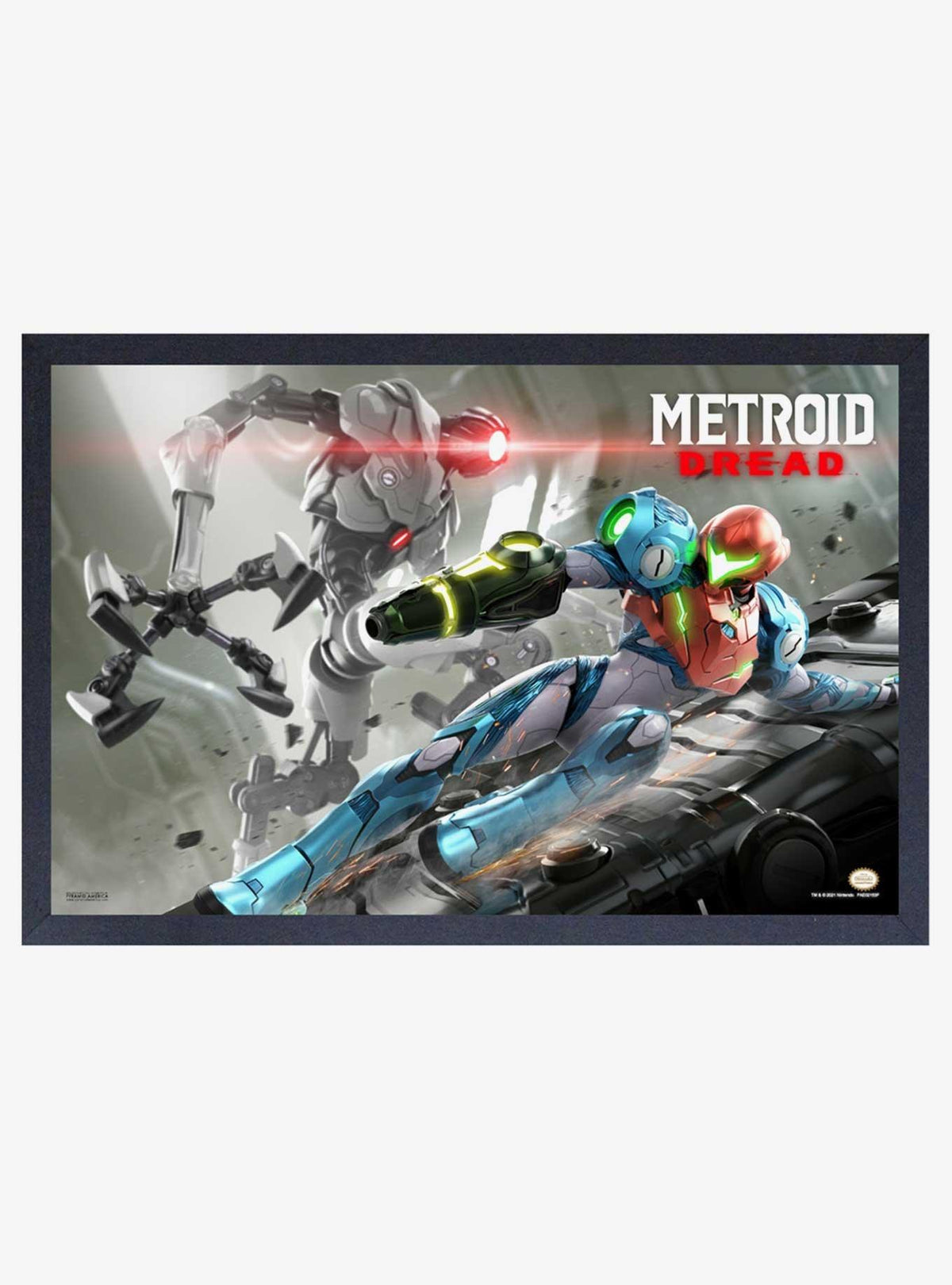 Cuadro enmarcado Metroid Dread