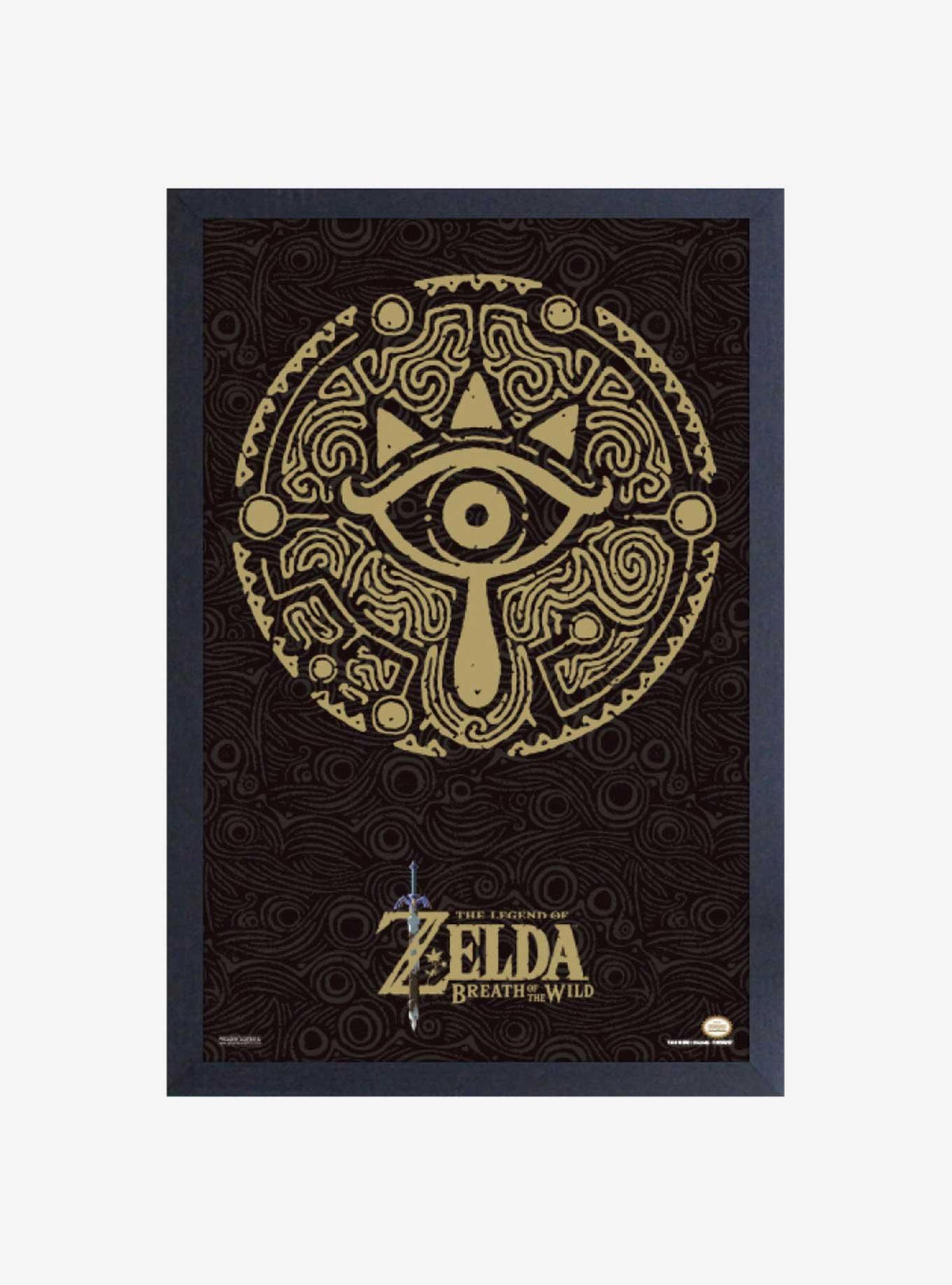 Cuadro enmarcado Ojo Sheikah – The Legend of Zelda