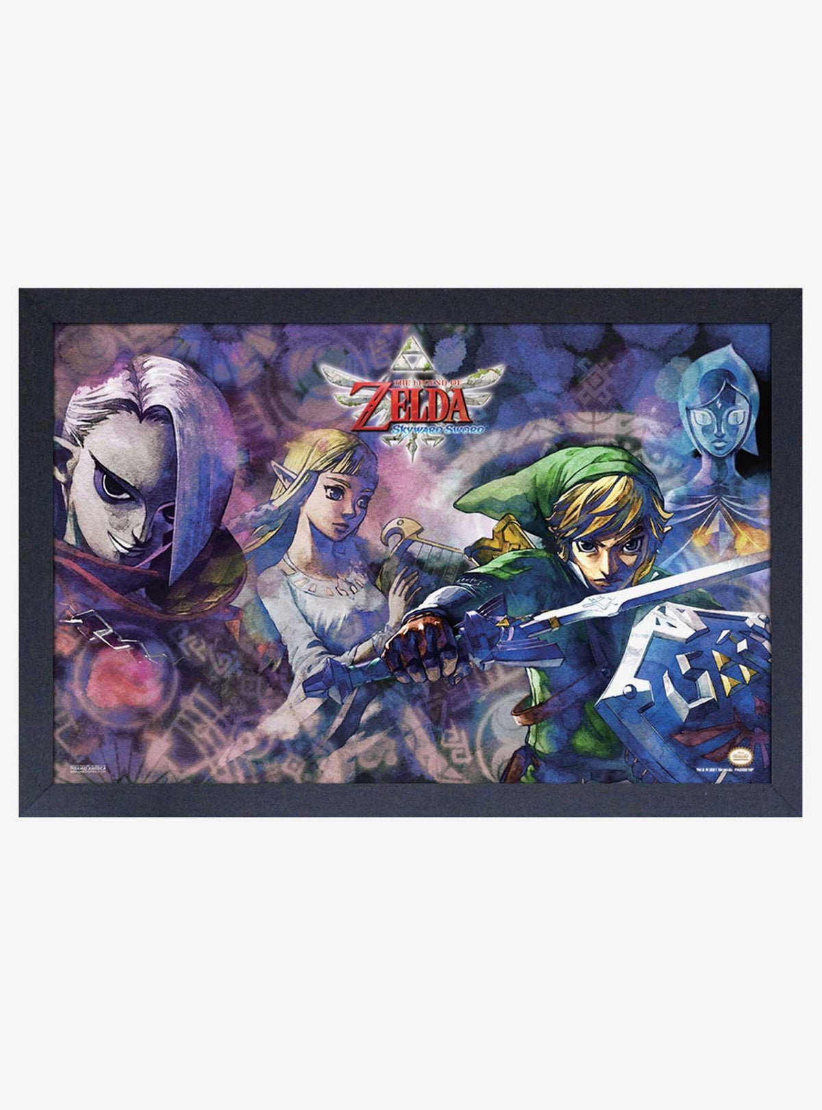 Cuadro enmarcado Zelda: Skyward Sword