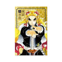 Tarjeta de retrato de Kyojuro Rengoku - Demon Slayer