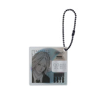 Set de 2 llaveros estilo disco Sakamoto Days