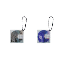 Set de 2 llaveros estilo disco Sakamoto Days