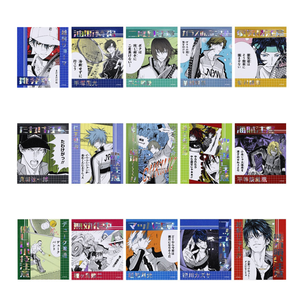 The New Prince of Tennis: sticker sorpresa