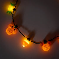 Collar luminoso de Halloween de Mickey y Minnie