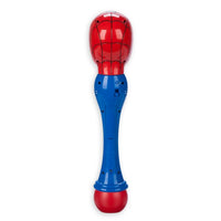 Varita de burbujas con luces y voz de Spider-Man