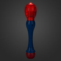 Varita de burbujas con luces y voz de Spider-Man