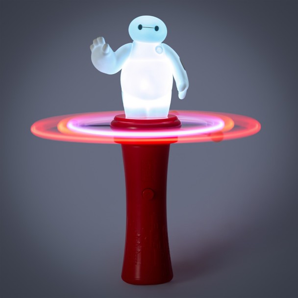 Varita giratoria luminosa parlante de Baymax – Big Hero 6