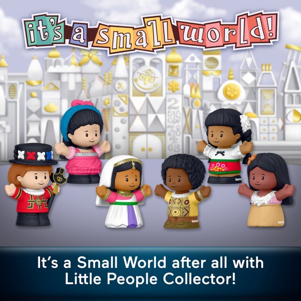Set de figuras Little People de “it's a small world”