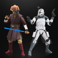 Set de figuras de acción Plo Koon y comandante Wolffe