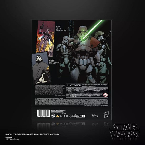 Set de figuras de acción Misty y Cav - Star Wars