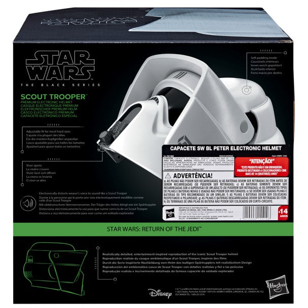 Casco electrónico premium de Scout Trooper – Star Wars