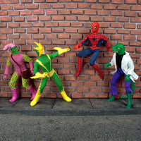 Set de figuras de acción Spider-Man Mego de 20,3 cm