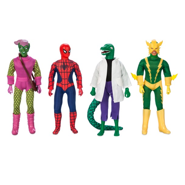 Set de figuras de acción Spider-Man Mego de 20,3 cm