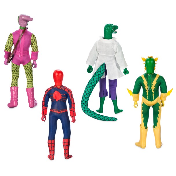 Set de figuras de acción Spider-Man Mego de 20,3 cm